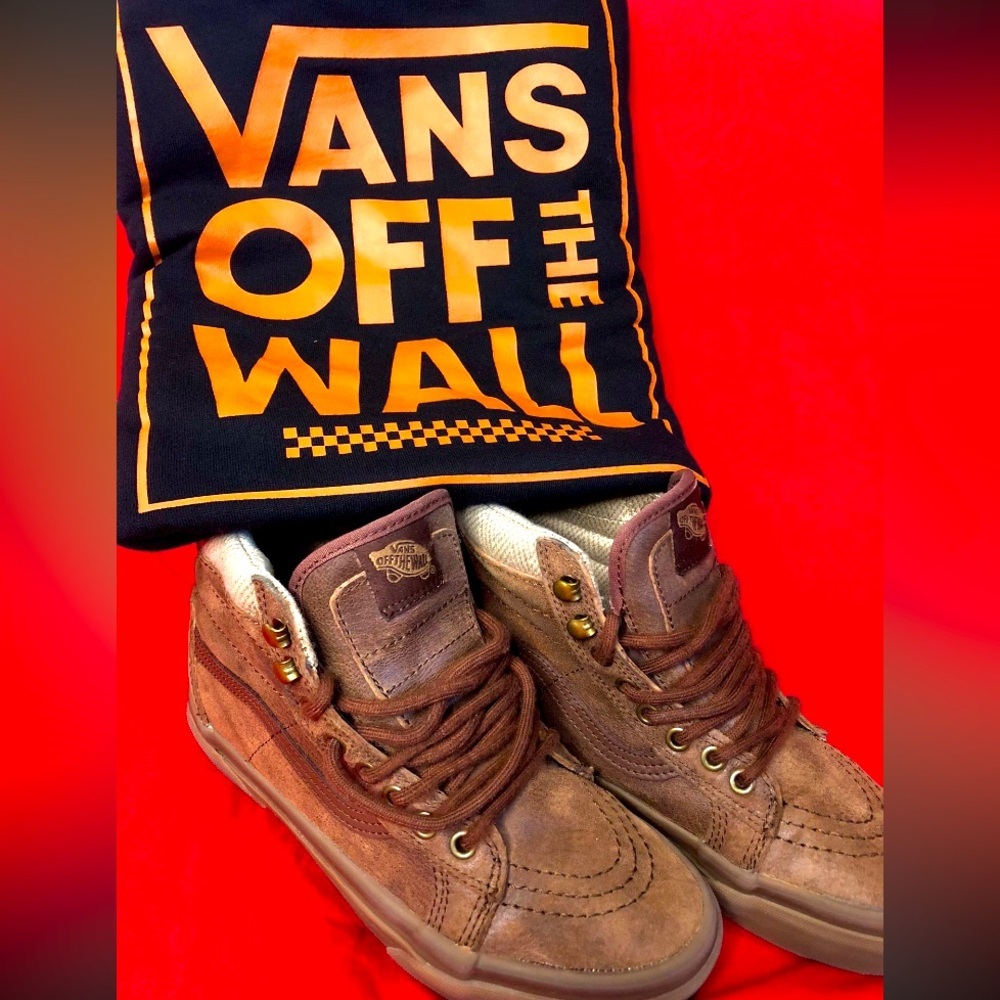 Bundle VANS Sk8-High Mountain Edition size 6M/7.5W plus VANS Classic Crewneck S